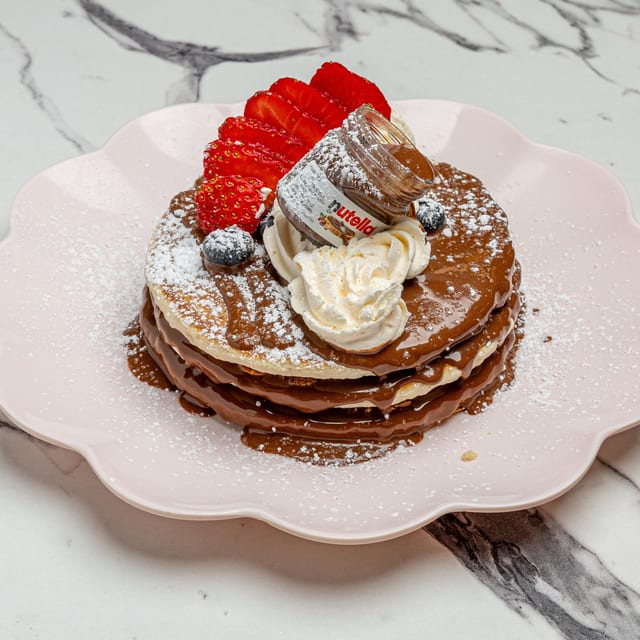 Nutella Pancakes.
