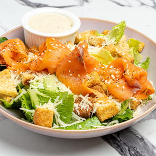 Salmon Caesar Salad